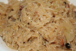 Choucroute cuisinée maison en sac